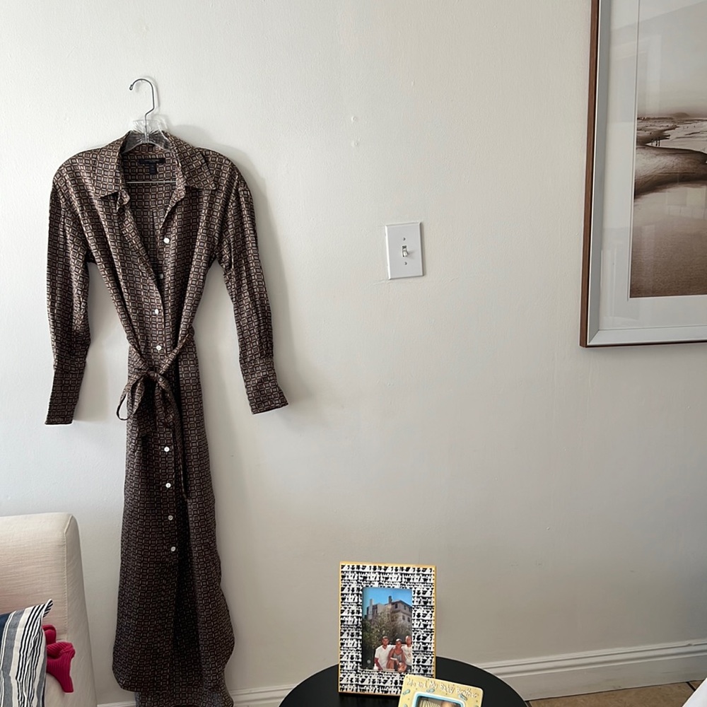 Banana Republic dress 100%silk xs
